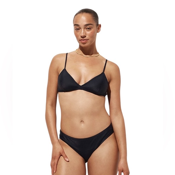 J.Crew XL Black Bikini Bottoms XL NWT - Picture 1 of 3